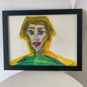 Oil pastel #16 by me